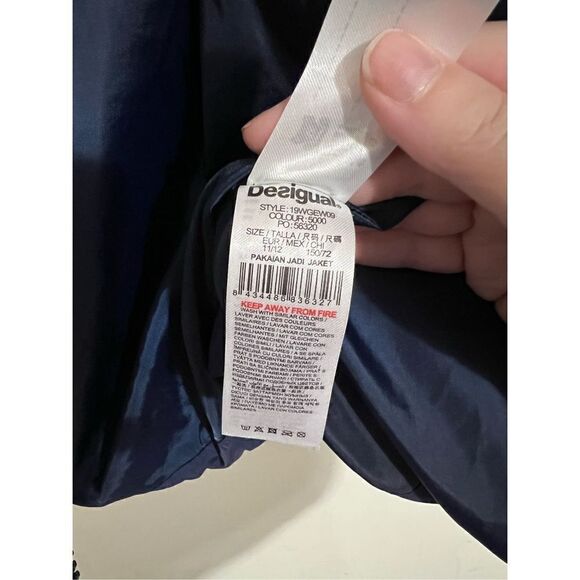 ‎Desigual Girl's Coat Cerezas - Picture 9 of 9